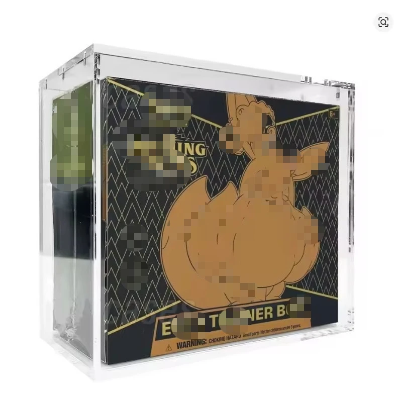 CASE FOR PC ETB PLUS Acrylic Magnetic Protection Box for ETB Plus Transparent Display Box POKE Factory Direct Sales