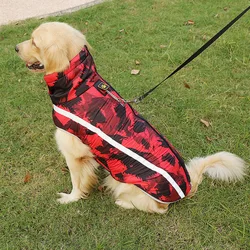 Dog Coat Waterproof Reflective Warm Winter Clothes Big Labrador Overalls For Winter Dog Clothes French Bulldog Pet Warm Jacket