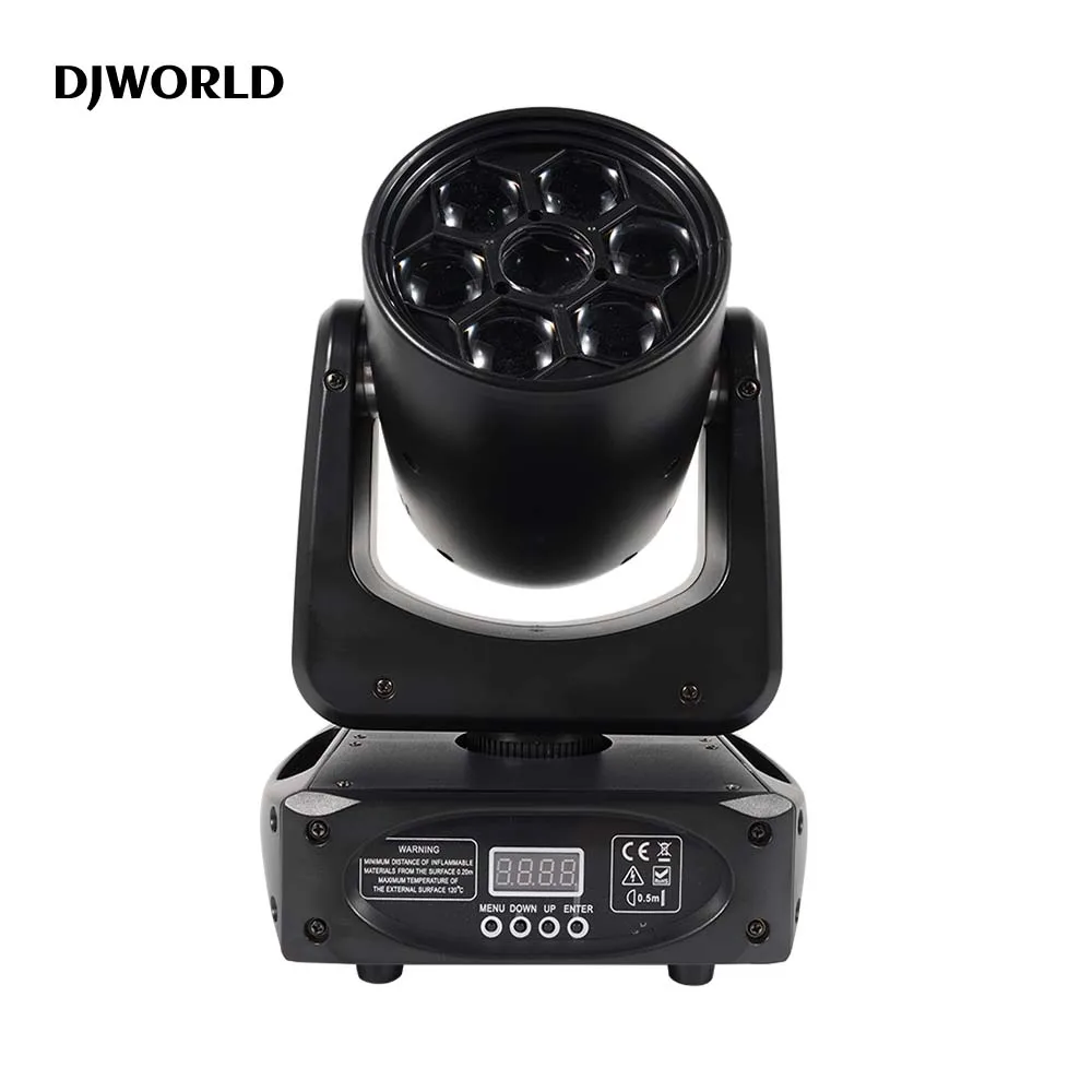 

LED Beam+Wash Six Bees Eyes 6x15W RGBW DMX512 100W Moving Head Spot Lights For DJ Disco Party Dance Floor Clubs Bar