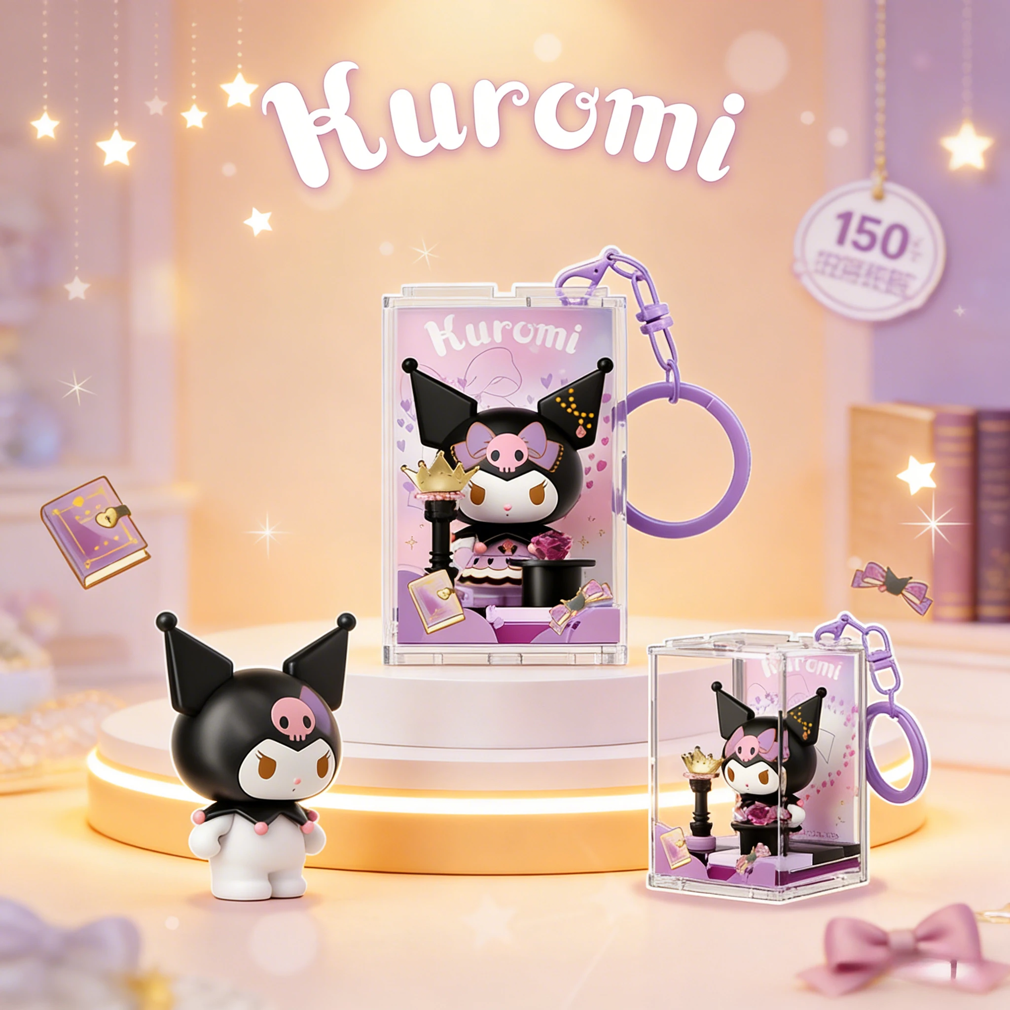 

Брелок-конструктор с персонажами Sanrio: Сборная фигурка-подвеска для самостоятельной сборки