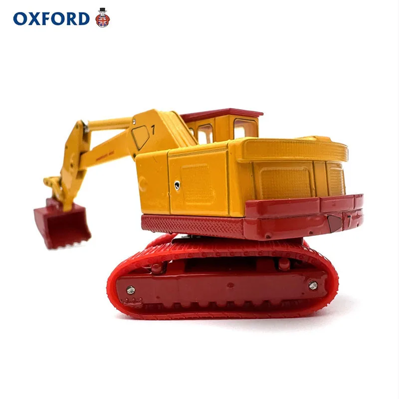 

OXFORD 1/76 Alloy Ambergate 6633 Crawler Excavator Engineering Vehicle Model Static Collection Decorated Holiday Gifts Toys