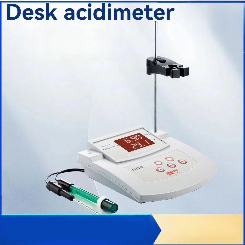 

Настольный цифровой измеритель кислотности, лабораторный портативный pH-метр, прибор для анализа качества воды и обнаружения кислотности