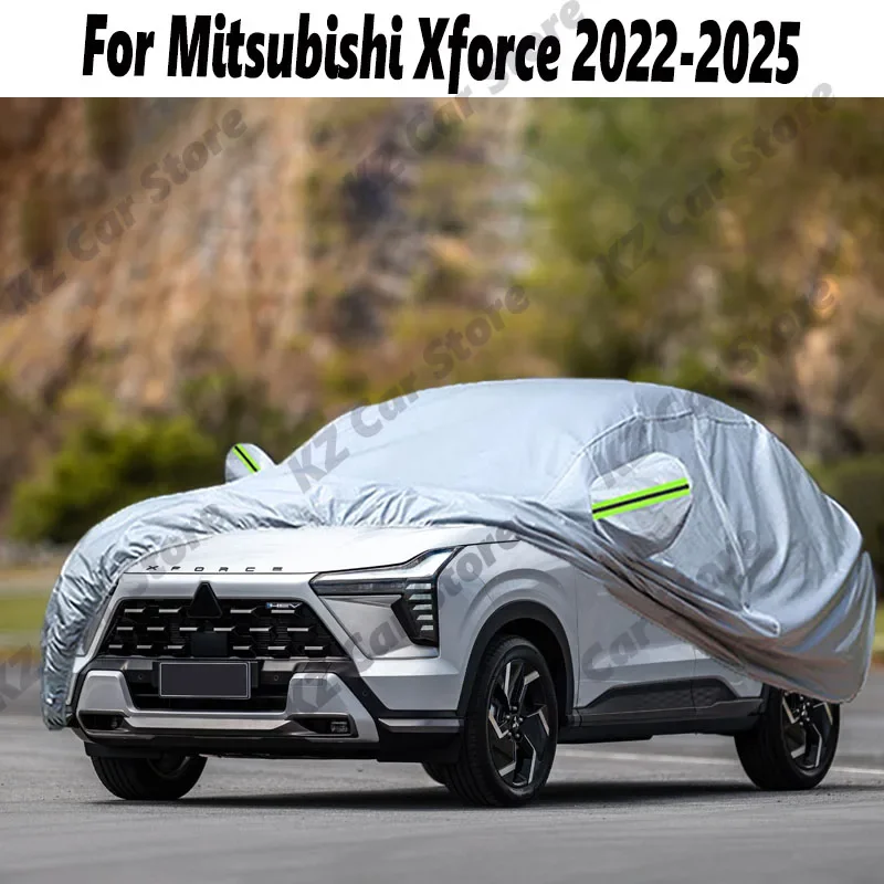 black-full-car-cover-waterproof-suv-outdoor-sun-rain-snow-protection-cover-all-weather-suitable-for-mitsubishi-xforce-2022-2025