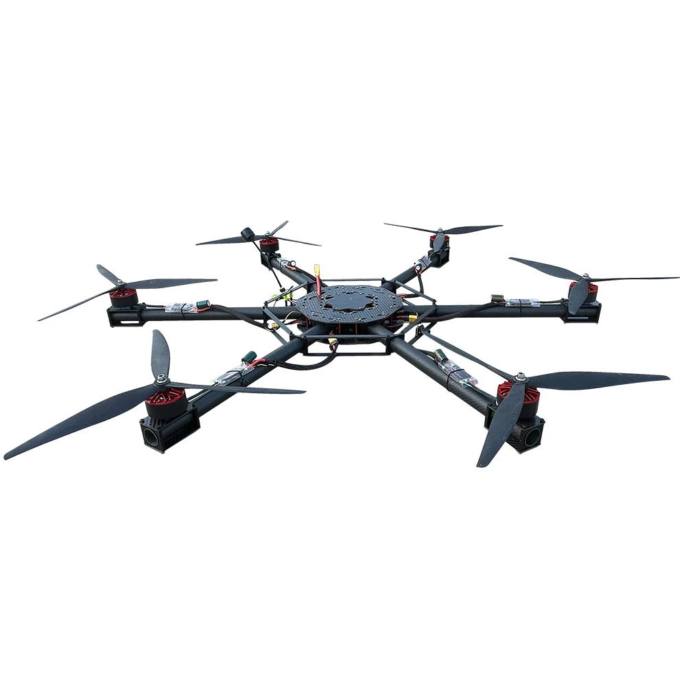 新入荷 TYI 6軸 17インチ FPVドローン カーボンファイバーフレーム 大型積載量 RC FPVドローンキット