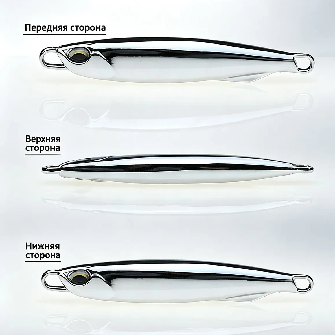 5 Stück/Set Metall-Jig-Köder zum Angeln 15-40g Versilberte Metall-Jig-Köder Meeresangel-Köder Salzwasser-Bass-Angelzubehör – Detail 1