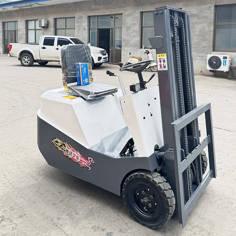 Hot-Selling Customized Mini Electric Forklifts 0.8 Ton 1 Ton 2 Ton High-Load Loading and Unloading Forklifts with Fast Delivery