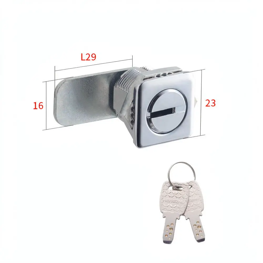 Secure Zinc Alloy Latch For YiShengHuaHengZhu MS W400 2A Industrial Cabinet Door Electrical Panel Access Control Lock