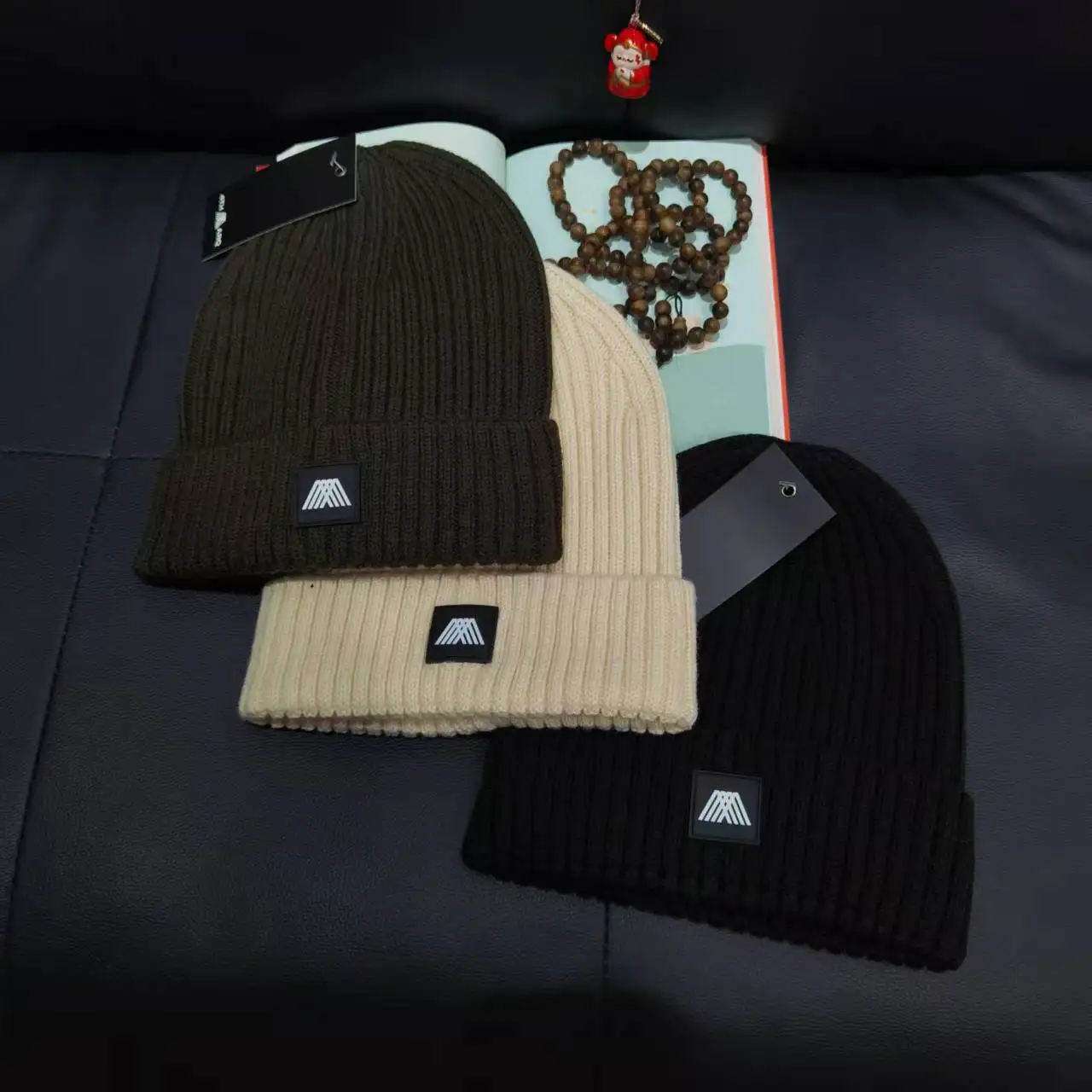 قبعات محبوكة عالية الجودة لخريف وشتاء 2026، قبعات صوفية متعددة الاستخدامات ودافئة، قبعات صوفية مقاومة للبرد لركوب الدراجات في الهواء الطلق #1