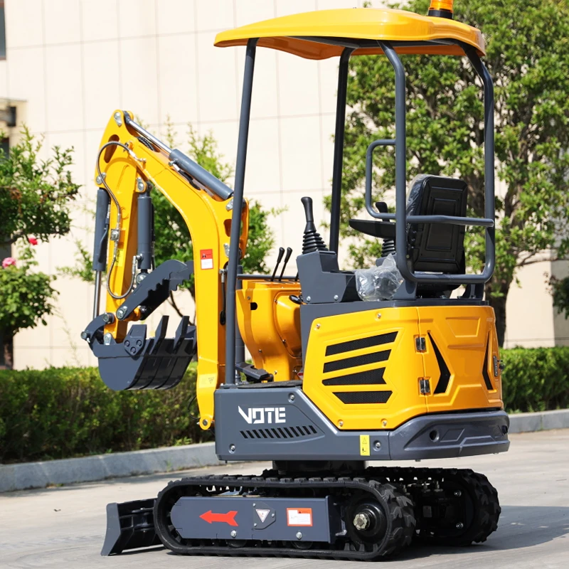 EbMini Bagger-Petit moteur diesel multifonctionnel, petite pelleteuse, escavadora, fabrication en usine chinoise, livraison gratuite