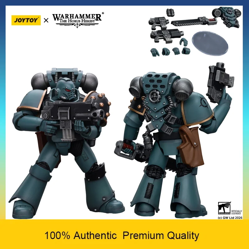 

JOYTOY 1/18 Warhammer The Horus Heresy Sons of Horus MKIV Tactical Squad Legionary with Bolter Action Figure Model In Stock