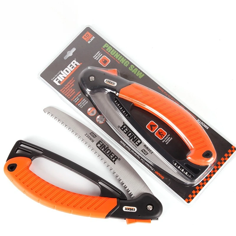 Hot Selling Crossborder Folding Hand Saw Triple Ground Teeth Portable For Garden Tree Trimming Agricultural Pruning Tool
