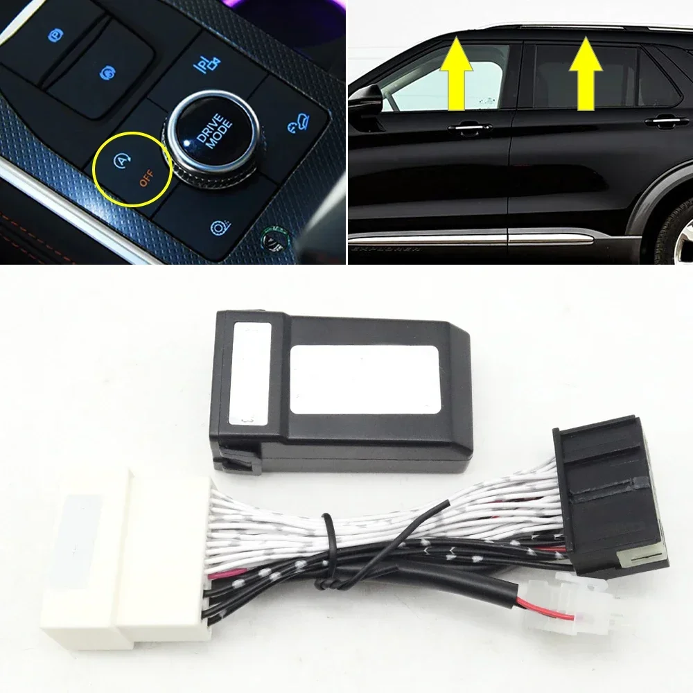 

Auto Stop Start Engine Eliminator Off Canceller Plug Disable Cable Power Window Closer Lifter Module For Ford Explorer 2020-2023