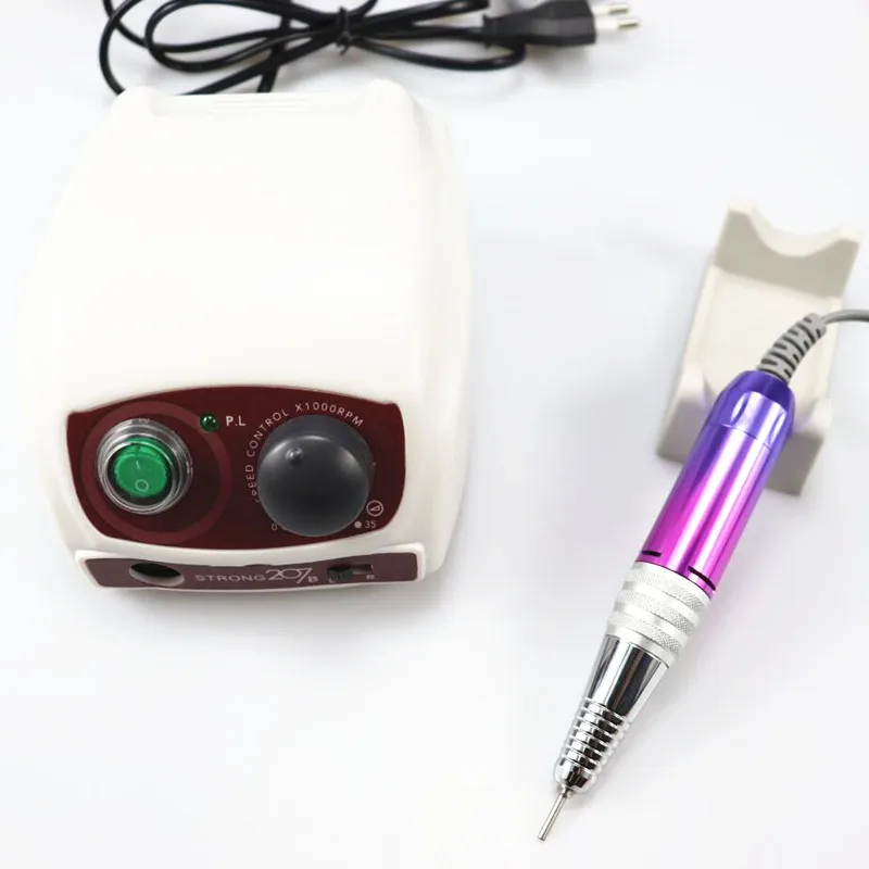 65W STRONG 207B 35K STRONG PRO Manicure Machine Nail Drill Kit For Nail Polishing Dentistry, Pedicure Tool