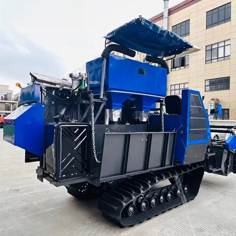Multifunctional Combine Harvester China Famous Brand High Efficiency Fast Operation for Rice Wheat Corn Farm Use