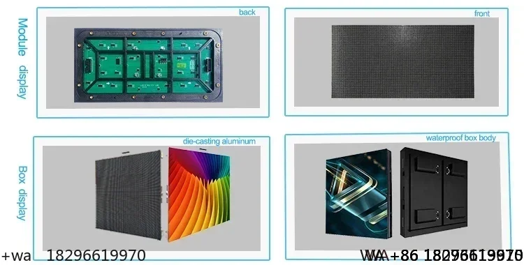 

Indoor P8 LED Advertising Display High Quality Metal Frame for Airport & Shopping Mall Quick Delivery