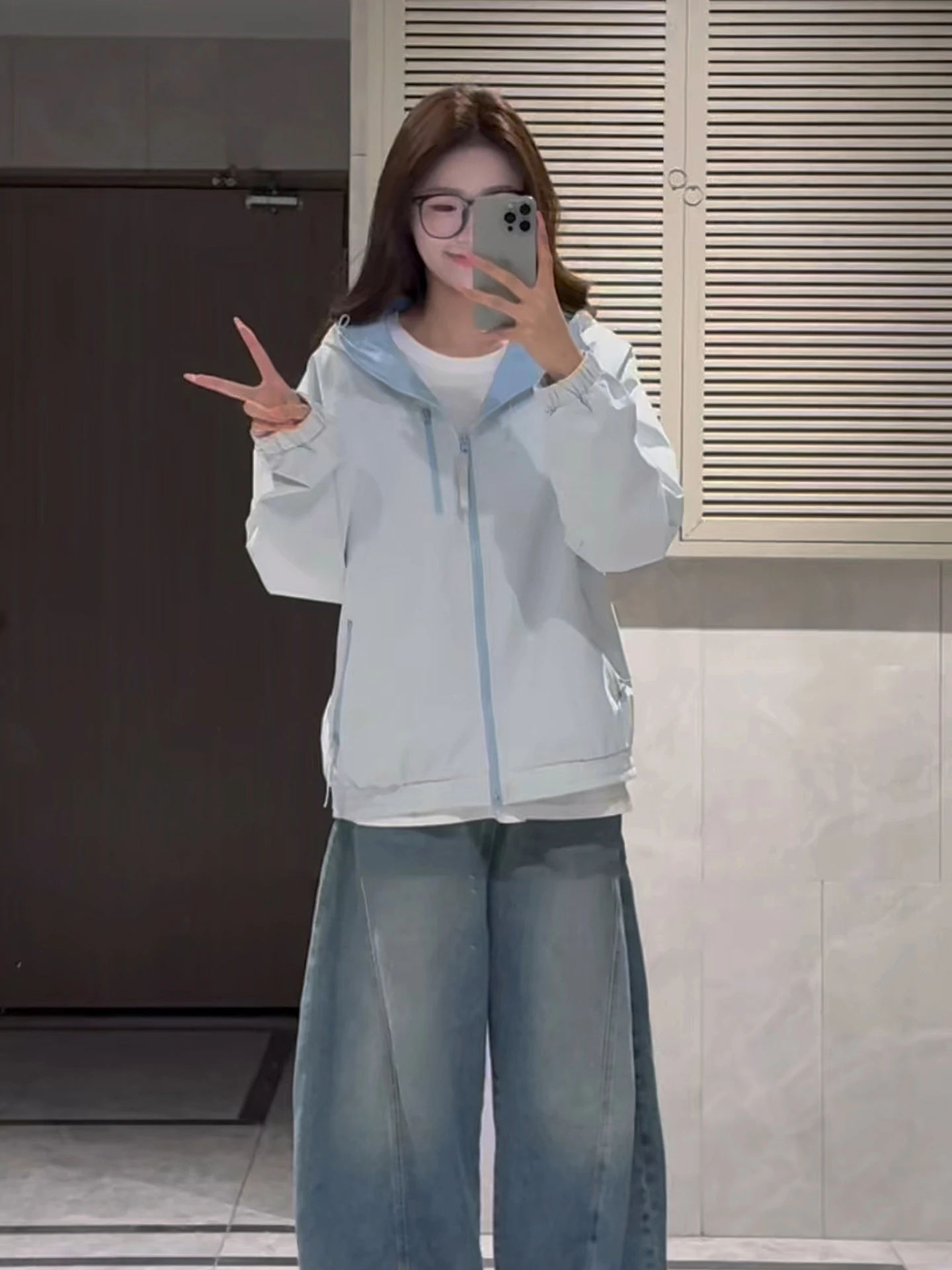 

Женская куртка с капюшоном Moonlight Blue Dopaamine, весенняя, ветрозащитная, водонепроницаемая, для активного отдыха, велоспорта, альпинизма, свободного кроя, на молнии