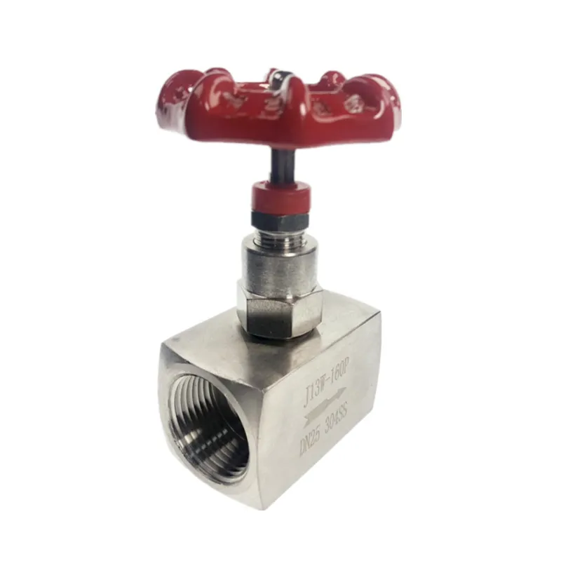 

Female 304 Stainless Steel Needle Globe Valve Rigidity seal valve