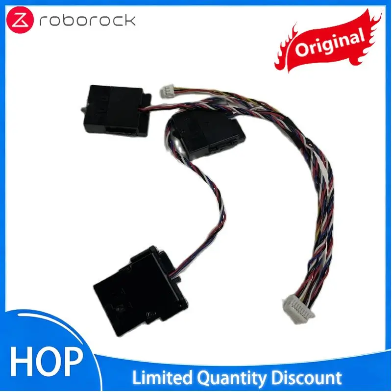New Original Topaz SV-Left Right Cliff Harness Assembly Spare Parts For Roborock S7 MaxV Plus S7 MaxV Ultra G10 S7 Pro Ultra