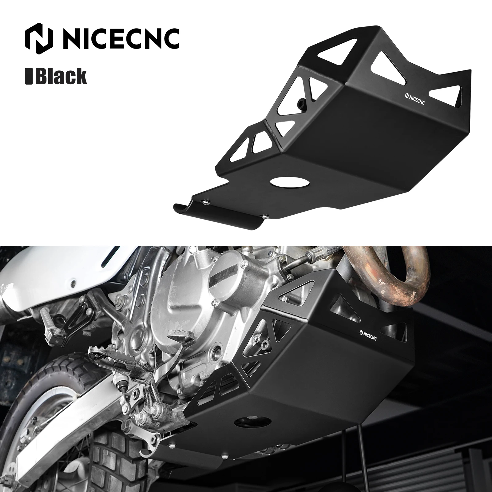 For Suzuki DR650 1996-2025 2024 Skid Plate Engine Protection for DR650 S/SE DR 650 S DR 650 SE 2025 2024 2023 2022 2021 2020