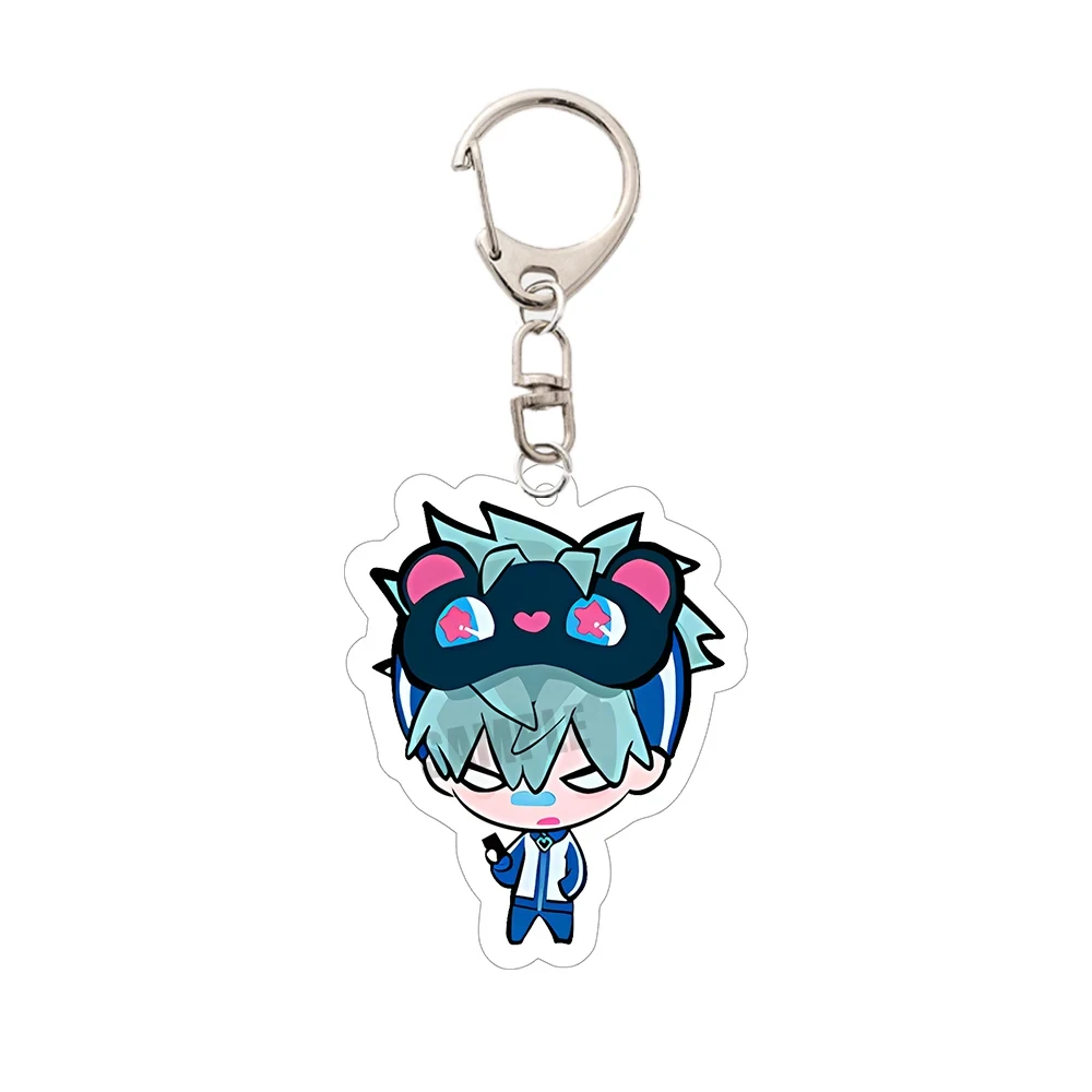 Alien Stage Acryl-Schlüsselanhänger Luka Mizi Hyuna Ivan Sua Till Anime Spiel Cartoon Plüsch Schulranzen Tasche Niedlicher Exquisiter Geschenkanhänger