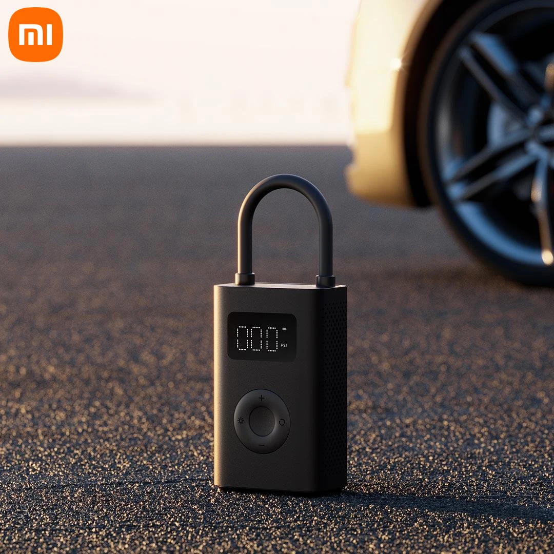 Imagem -02 - Xiaomi Mijia Bomba de ar Portátil Universal Compressor de ar Elétrico Sensor de Pneu Tesouro Inflável mi para Futebol de Carro de Motocicleta