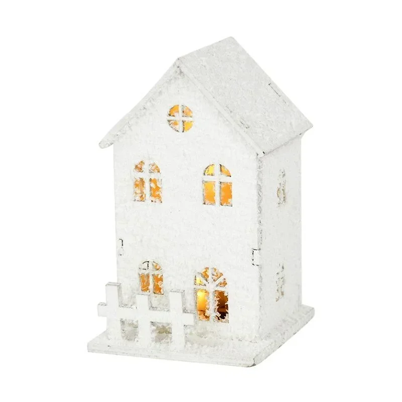 New Creative Pretty Christmas Decoration With LED Lights Snowflakes Shining And Christmas Decorations For A Small House