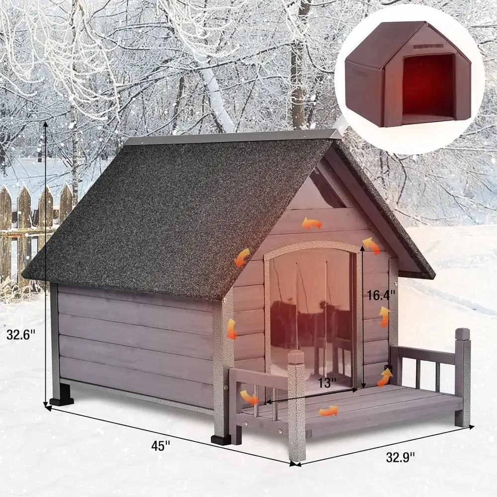 Insulated outdoor dog house dimensions