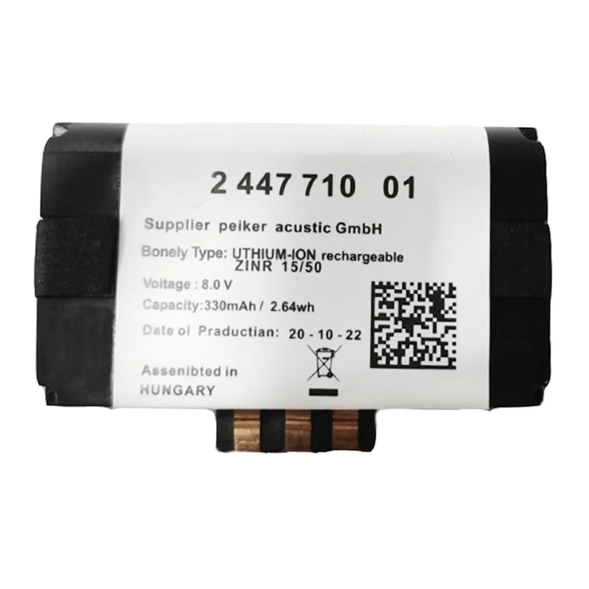 Unité technique de batterie d'urgence de voiture pour BMW, série 3, Mini F54, 84102447710