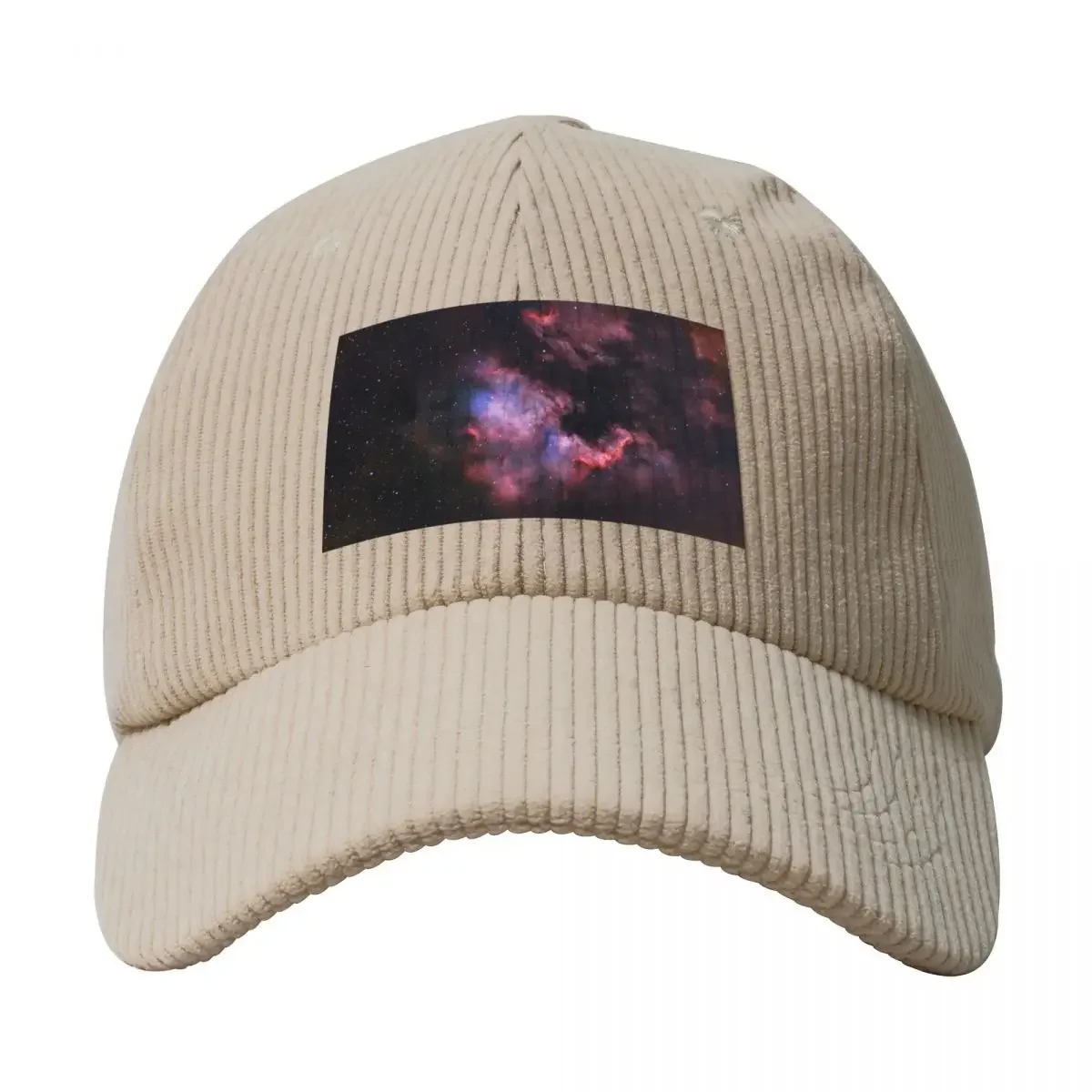 North America Nebula NGC 7000 Corduroy Baseball Cap Luxury Hat Cap Caps For Men Women's