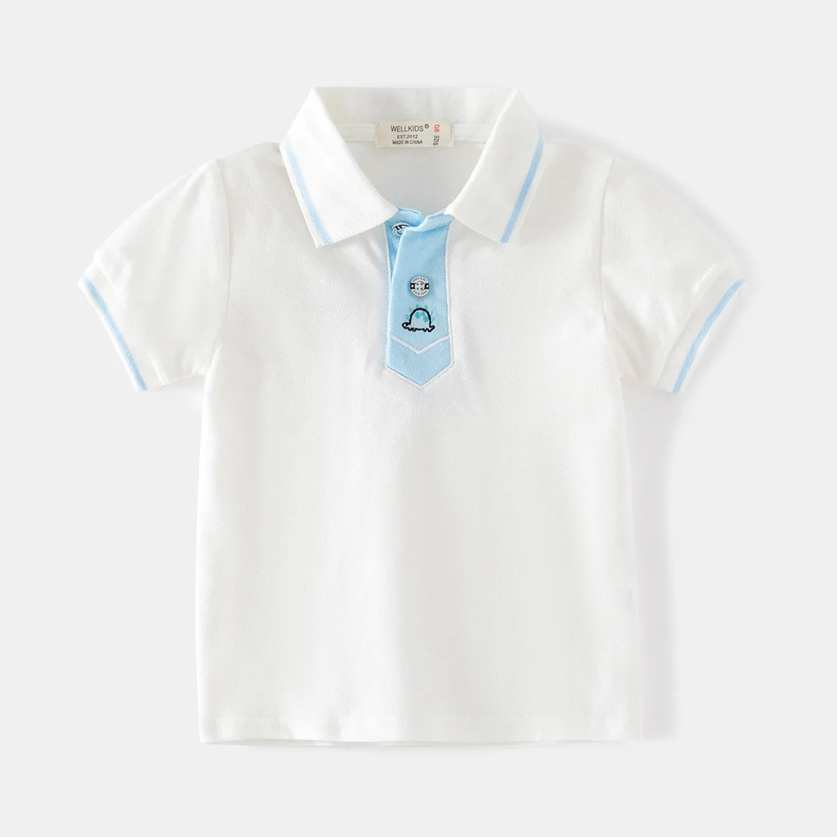 Summer Children Polo T-Shirts High Quality Boys Shirts Cotton Toddler Tees Kids Clothes