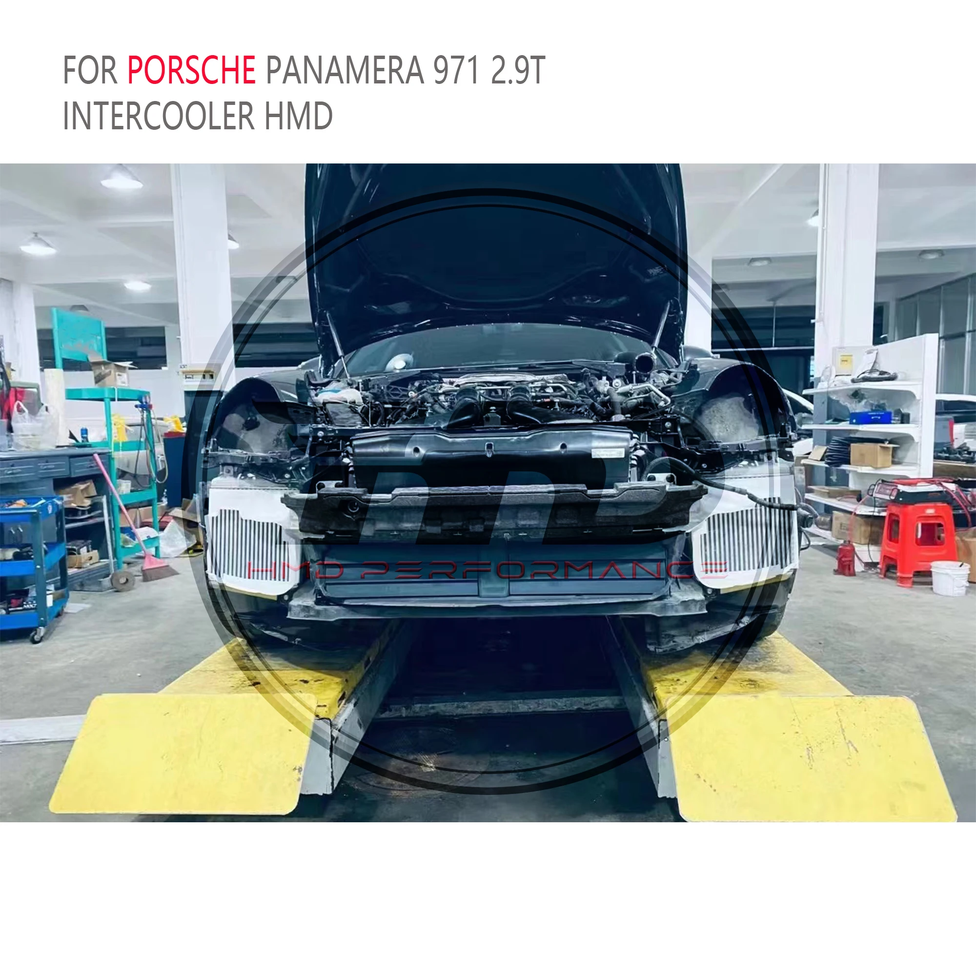 

Выхлопная система HMD Высокопроизводительный интеркулер для двигателя Porsche Panamera 971 2.9T