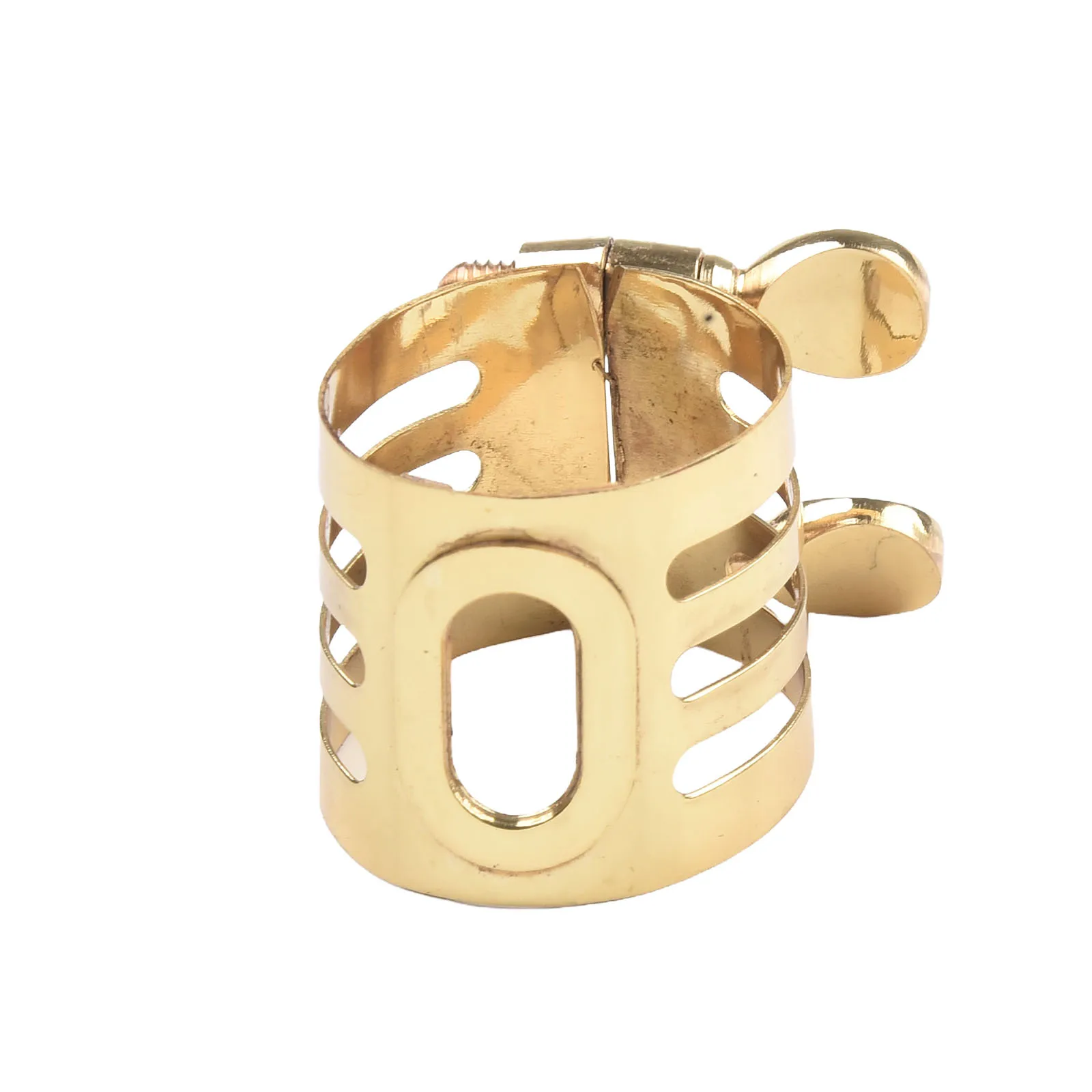 Metal Clarinet Soprano Alto Tenor Sax Reed Clip Part Name Rubber Cover Saxophone Sound Quality Specifications Ligature