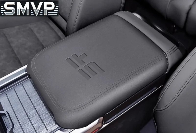 For Jetour Traveler T2 2023-2025 Automobile Center Armrest Box Nappa Leather Suede Protective Cover Car Interior Parts Piece