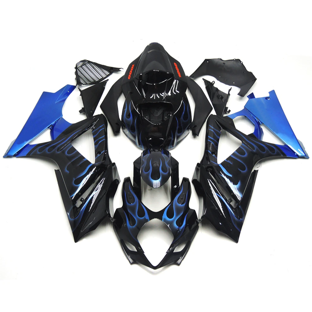 Motorcycle Accessories Fairing Kit Plastic Bodywork Set High Quality Abs Injection Fit For GSXR1000 GSX-R1000 K7 K8 2007 2008 B