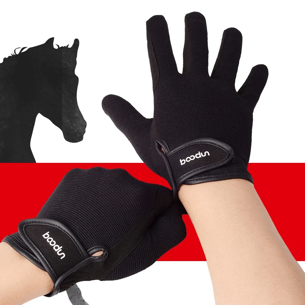 Hot Equestrian Riding Gloves Unisex Professional Wear-resistant Anti-skid Horse Racing Baseball Softball Sports Gloves