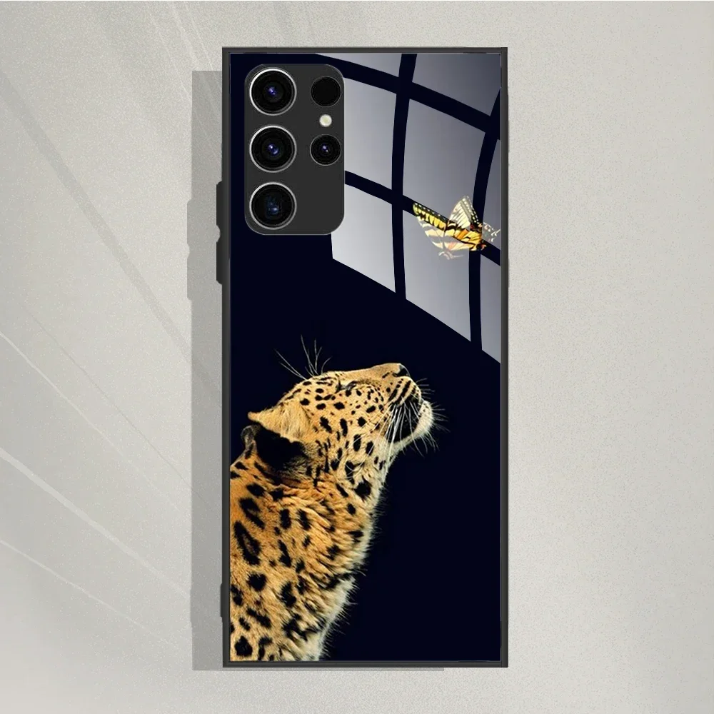 삼성 갤럭시 S24 울트라 케이스 하드 강화 유리 뒷면 커버 전화 케이스 삼성 S24 플러스 갤럭시 S 24 S24 + 소프트 Fundas