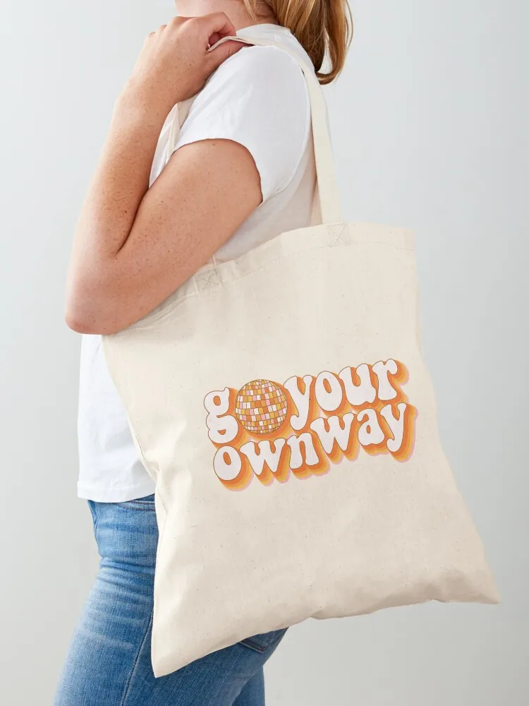 

go your own way Tote Bag Gift bags woman shopping bag tote bag canvas ecological bags