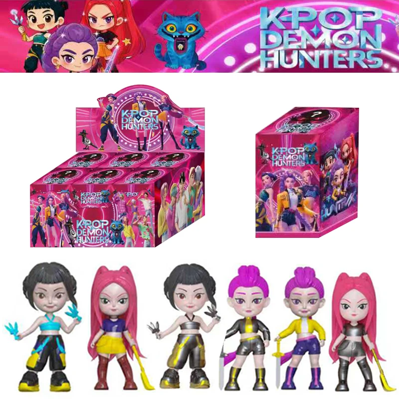 2026 جديد أنيمي KPop الشيطان هنتر دمية لعبة من الفينيل رومي ميرا زوي شخصية قناع الفينيل صندوق أعمى حلية لعبة هدية الكريسماس ﻿