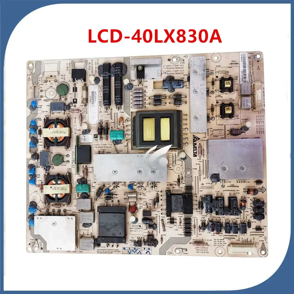 for Original power supply board LCD-40LX830A RUNTKA786WJQZ DPS-110AP-6 good working  board