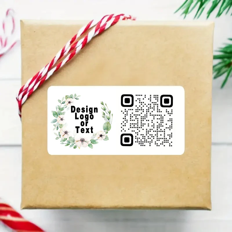 Custom Stickers Product QR Code Labels Custom Decals Custom Business Stickers for Laptops, Waterles, Windows, Signs, Gifts