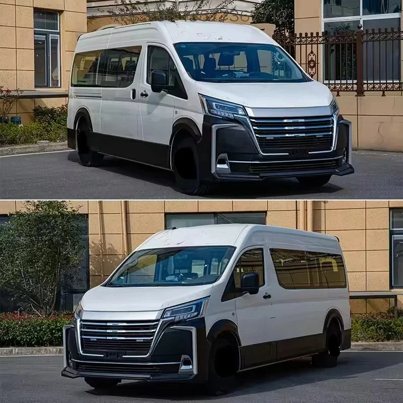 

Factory hot sales2005-2018 Wide Body Kits for Hiace Bus Body Parts Upgrade 2019 Style Hiace Bodykit Car Accessories