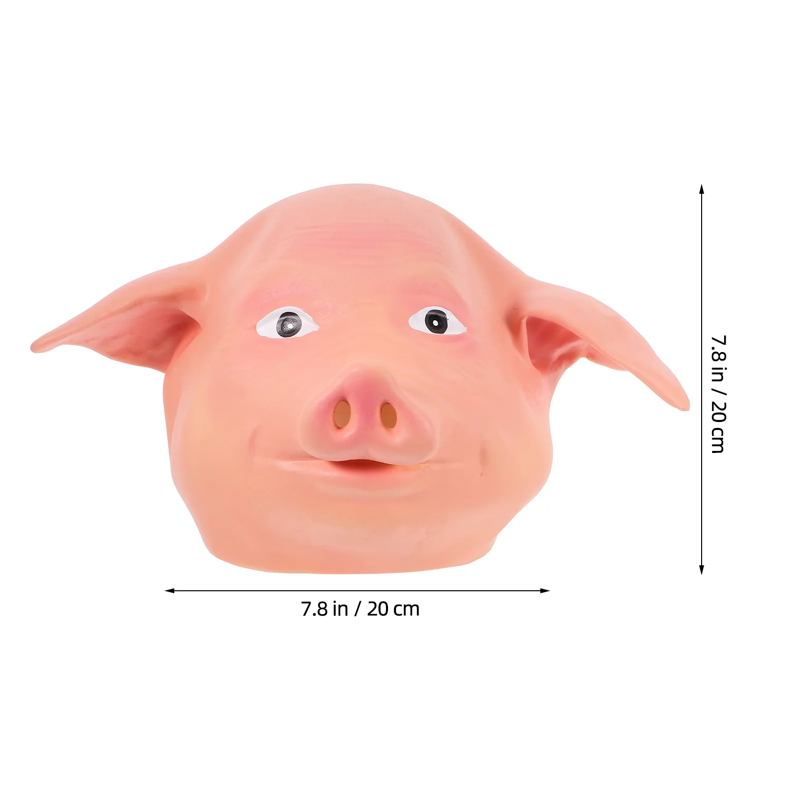 Pig Mask Costume Masks Fancy Dress Festival Headdress Decorate Animal Novelty Shape Emulsion Molding