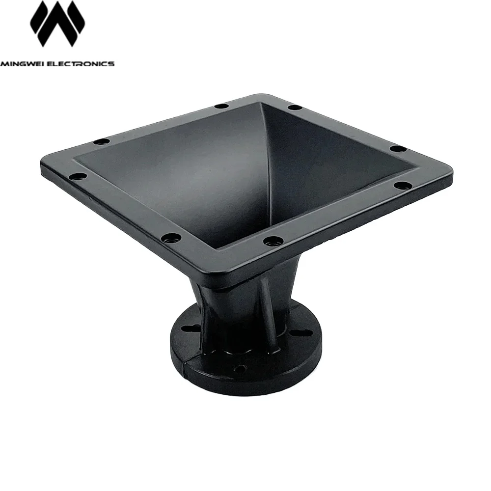 전 범위 캐비닛 압축 드라이버용 MW 오디오 PRO 오디오 혼 크기 185L*185W*134H, 목구멍 1인치