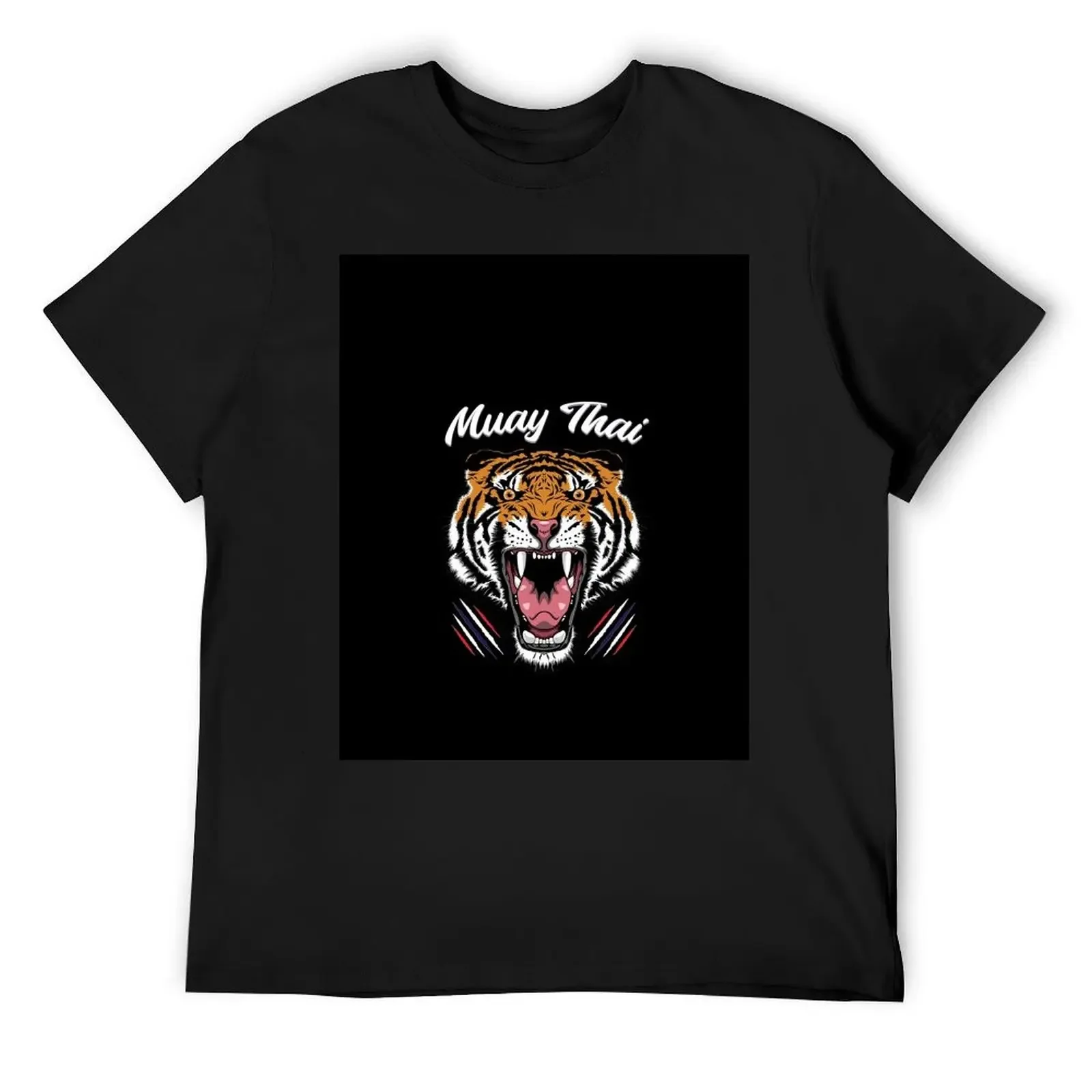 Muay Thai Men Kickboxing Tiger - Toi Muay Thailand T-Shirt oversizeds oversized tops Men's t-shirts