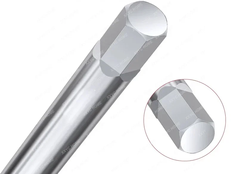 T-Type Sliding Bar Allen Wrench Single Slider Lengthened Inner Hexagonal 2.5/3/4/5/6/8/10mm Inner 6 Corners