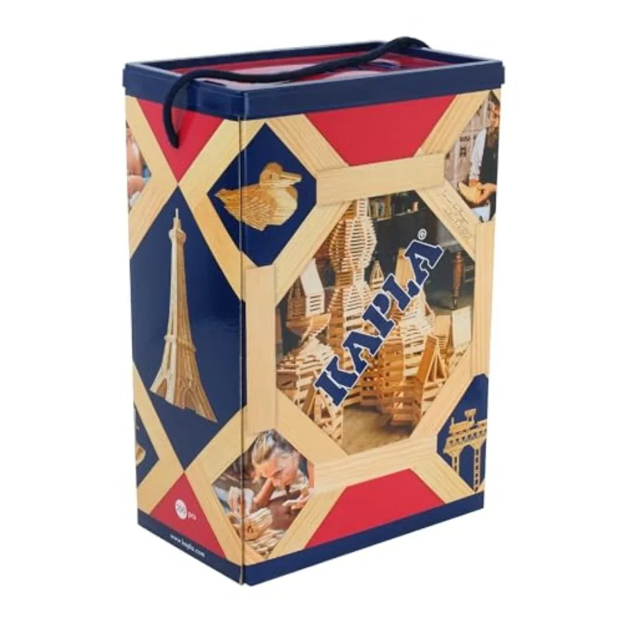 

Деревянный конструктор на 200 деталей