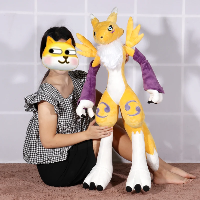 Anime Digital Pokémon Baby Demon Fox Beast Sanaido Menace Fairy Ibuki Plush dolls Fox Beast Peripheral Big Toys OrnamentsToy Gif