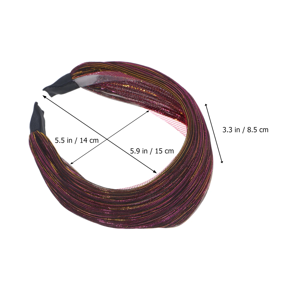

Lace Headband Cloth Durable Comfortable Elegant Wide Hair Hoop Women Accessories Women Lace Headband Gift Hair Tools Styling