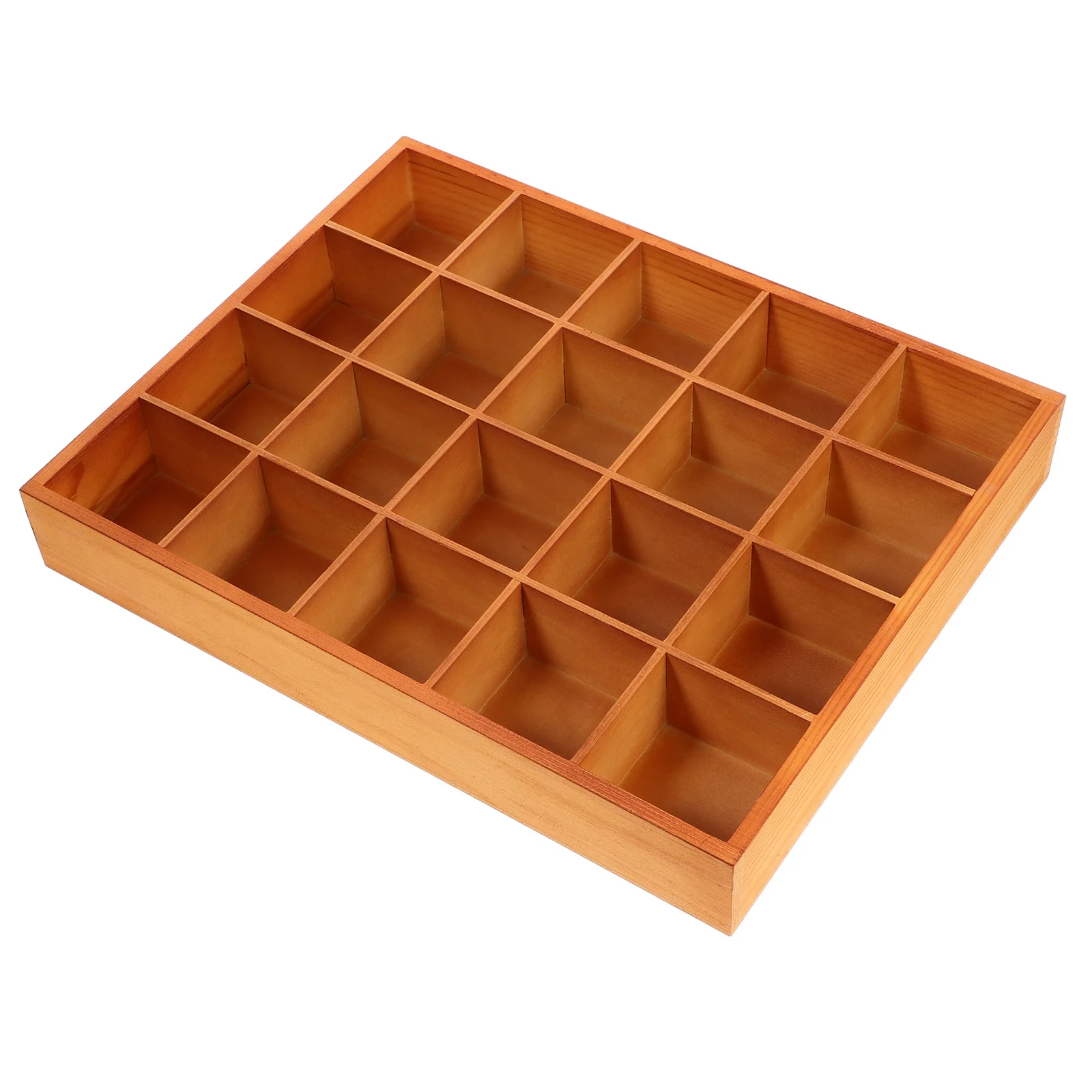 

Drawer Storage Box Jewelry Tray Socks Vanity Rectangle Bathroom Desktop Organizing Wooden