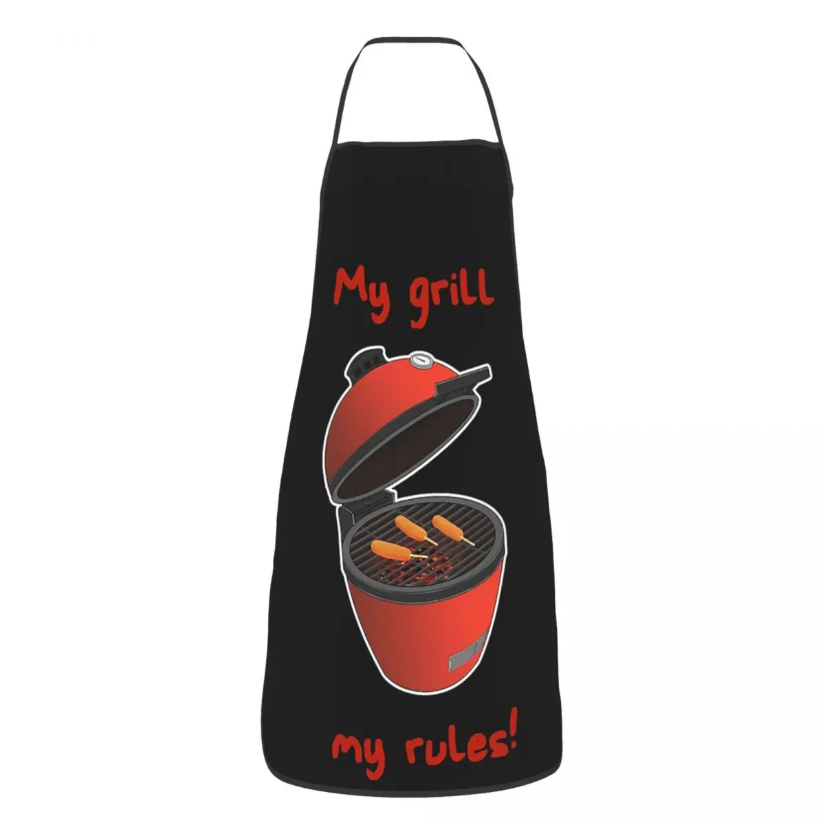 Kamado Joe BBQ Grill And Smoke Aprons Chef Cooking Baking Tablier Waterproof Bib Kitchen Cleaning Pinafore for Women Men